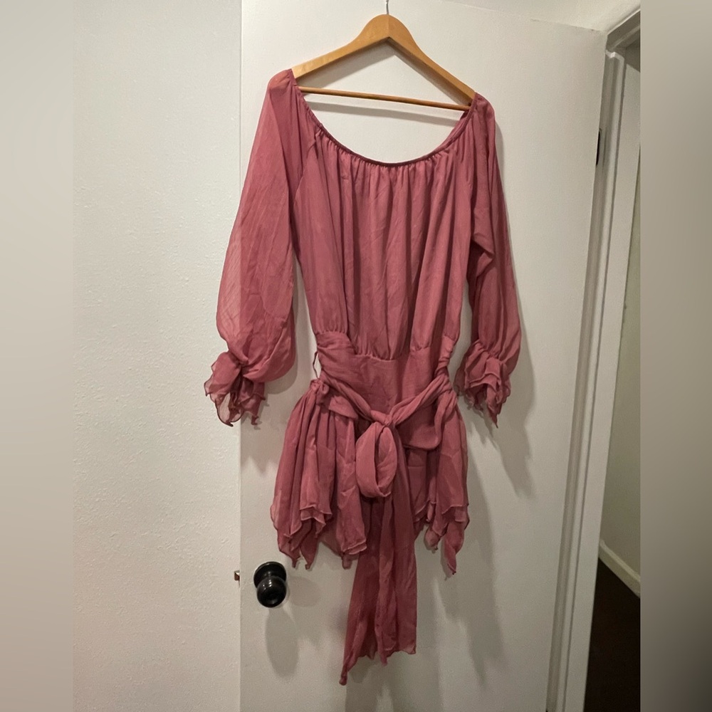 Sugar‎ Thrillz Pink Ruffled Dress